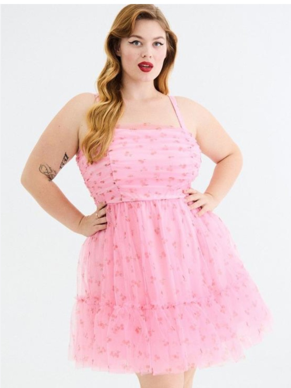 TORRID size 16 NWTS TULLE PARTY DRESS FULLY LINED